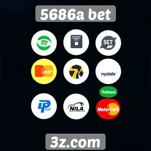 Métodos de pagamento disponíveis no 5686a bet